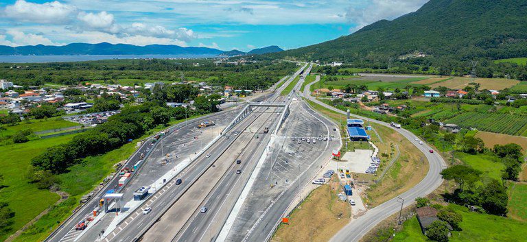 Ponto de Parada e Descanso BR-101 Palhoça. foto: ANTT