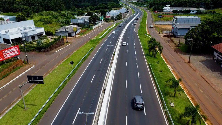 Restauração de acesso a Chapecó na BR-480/SC é concluído pelo DNIT