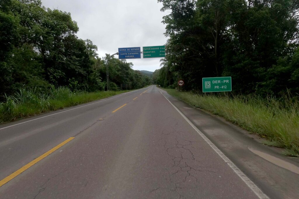 Rodovia que liga Guaratuba (PR) a Garuva (SC) será duplicada