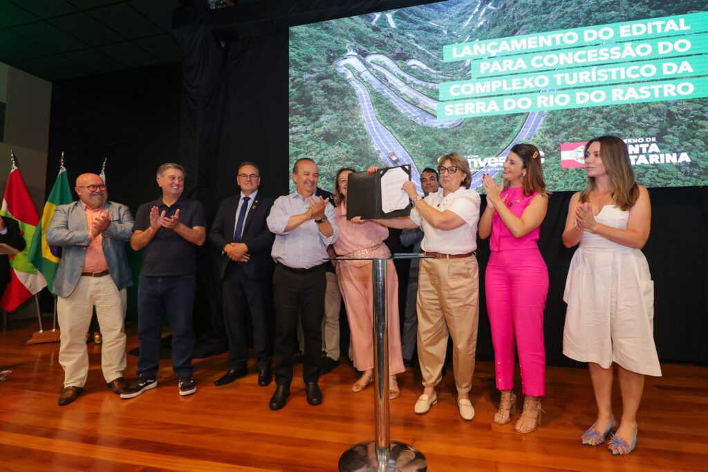 Em solenidade da Invest SC, governador lança editais de concessão incluindo complexo da Serra do Rio do Rastro