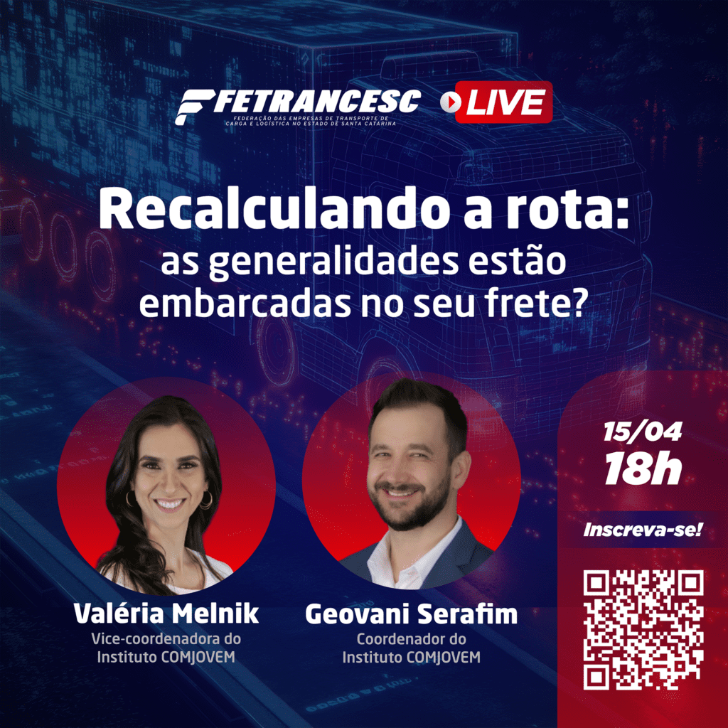 Live Recalculando a rota: generalidades do frete