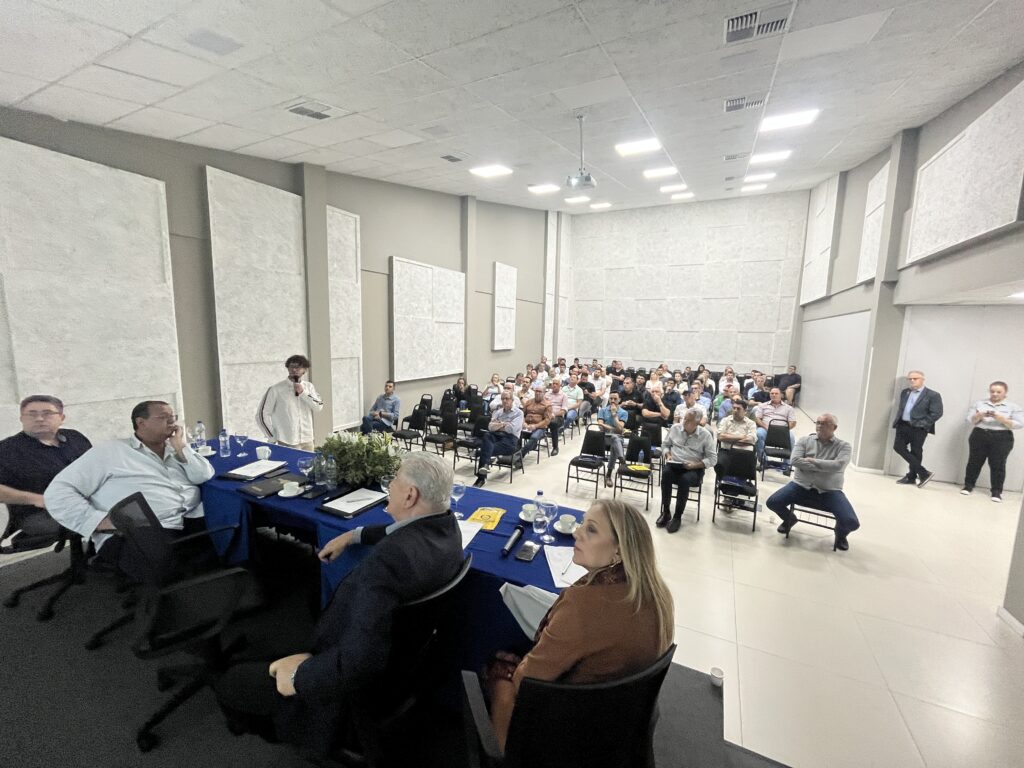 Reunião de diretoria da Fetrancesc no Setram Franco Gonçalves
