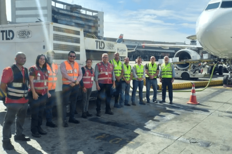 Ação inédita do Despoluir vai avaliar emissão de gases poluentes no aeroporto de Guarulhos Foto: CNT