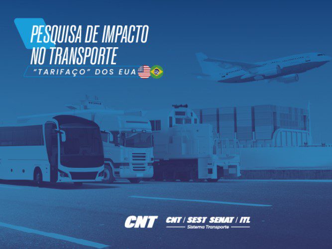 Pesquisa da CNT sobre impacto do Tarifaço no TRC