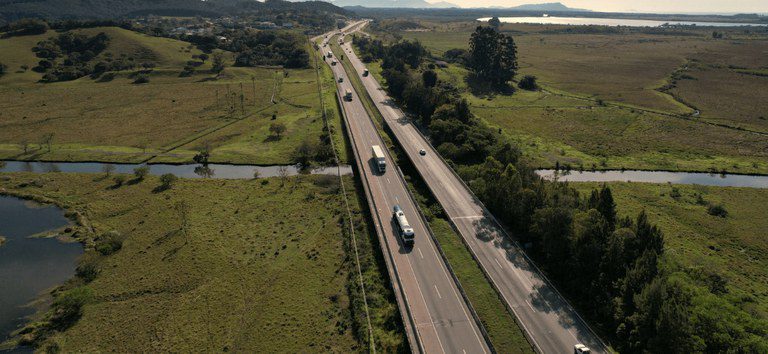 Foto: Divulgação / Comunicação ANTT BR-101 Sul, km 259, Paulo Lopes