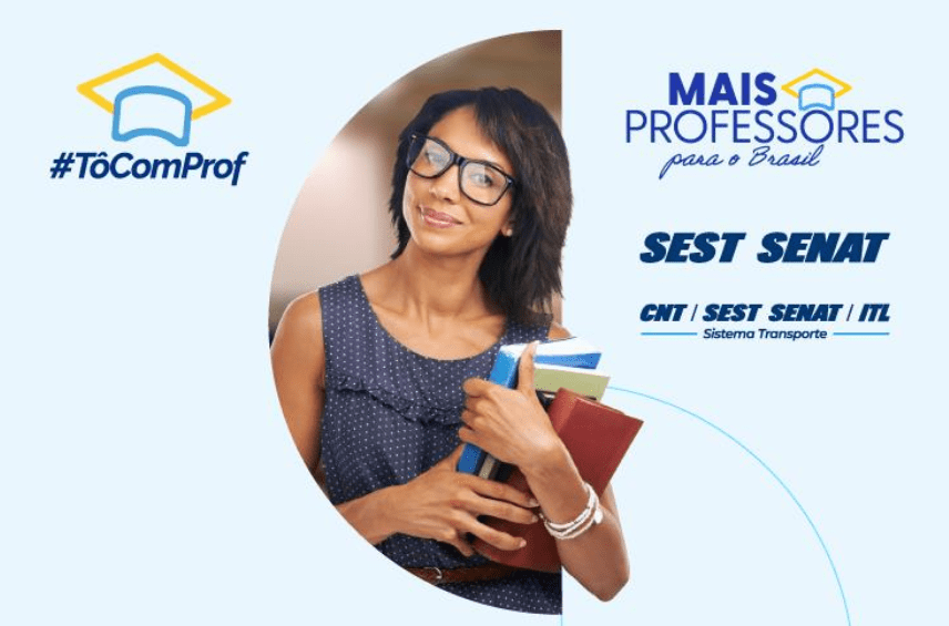SEST SENAT oferece 20% de desconto a professores por meio do programa do MEC “Mais Professores para o Brasil”