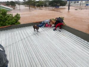 Chuva enchente RS Foto: Divulgação / PMSC