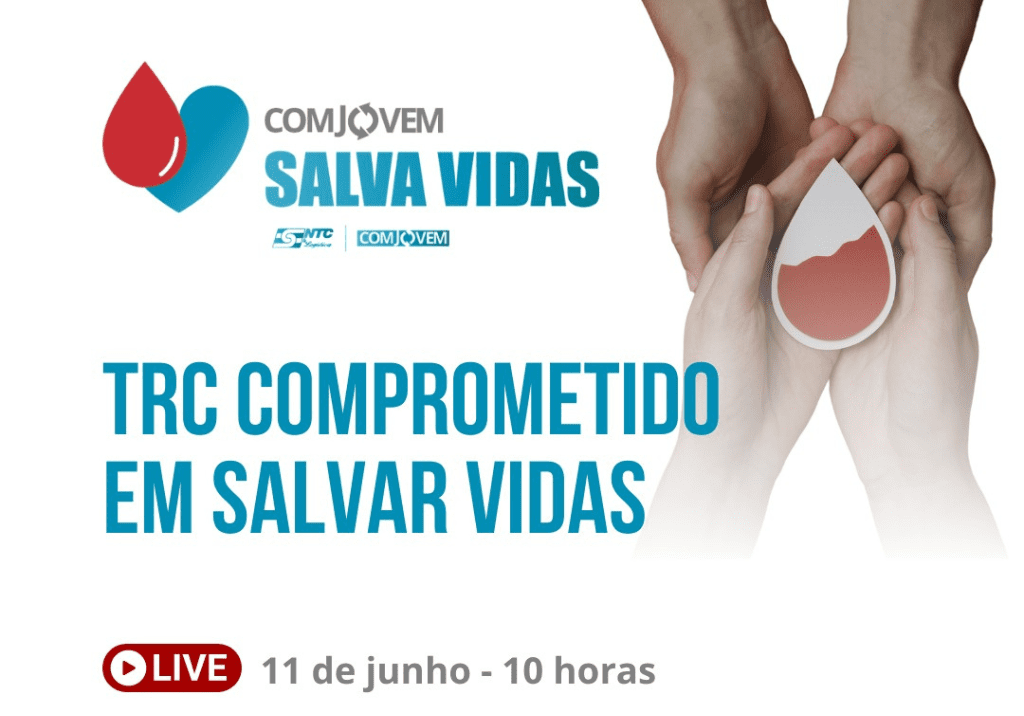 Live: NTC&Logística, por meio da COMJOVEM, lança a campanha de doação de sangue “COMJOVEM salva vidas 2024”