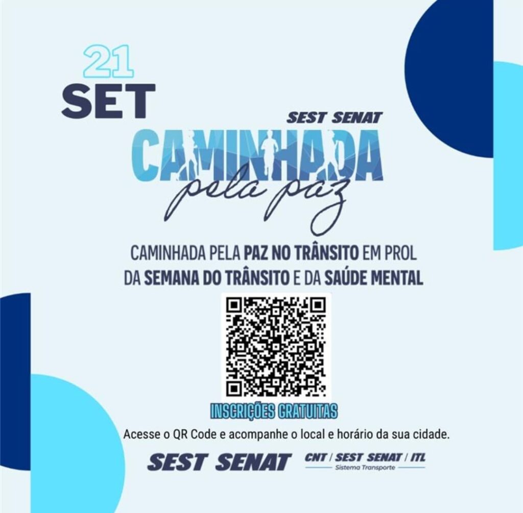 Sest Senat Florianópolis promove caminhada pela paz