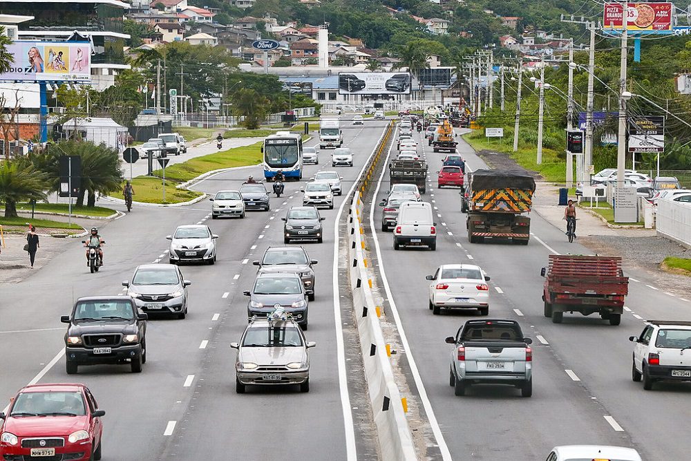 Setor de transportes de Santa Catarina cresceu 7,6% em 2024