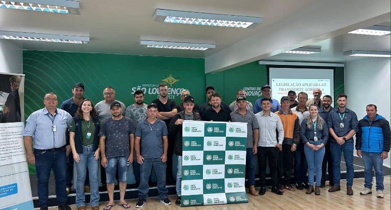 Região Oeste sediou primeiros treinamentos de legislação aplicada ao transporte agrícola