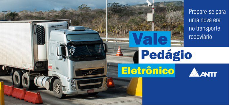 Vale-Pedágio obrigatório eletrônico inicia operação
