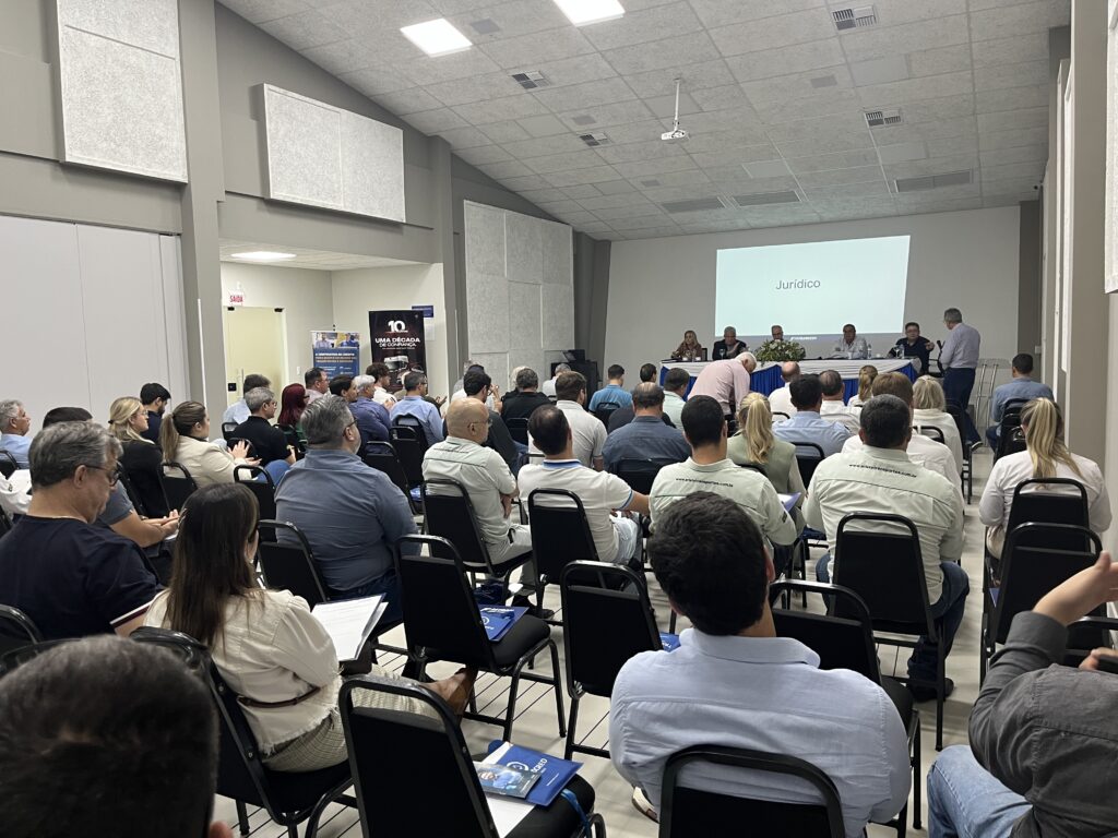 Reunião de diretoria da Fetrancesc no Setram