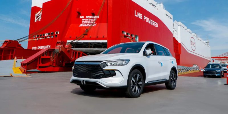 Porto de Itajaí faz história com maior operação de veículos elétricos do Brasil Fonte: Porto de Itajaí