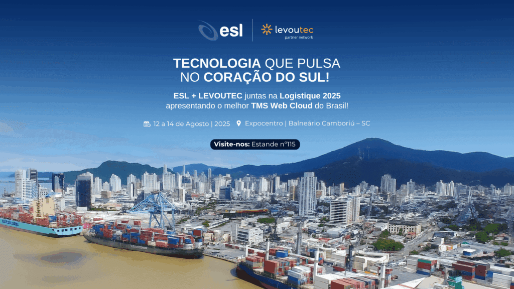 ESL e Levoutec estarão juntas na Logistique 2025